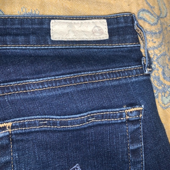 Adriano Goldschmied The Prima Roll-up cigarette cropped jeans dark wash size 25 - Picture 7 of 10